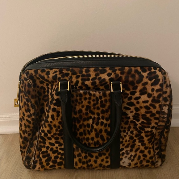 A.L.C Leopard Print Leather Bag - Picture 3 of 6